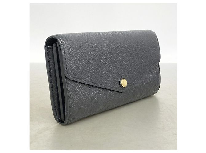 Louis Vuitton Monogram Empreinte Portefeuille Sarah Long Wallet Schwarz - Ansicht 2
