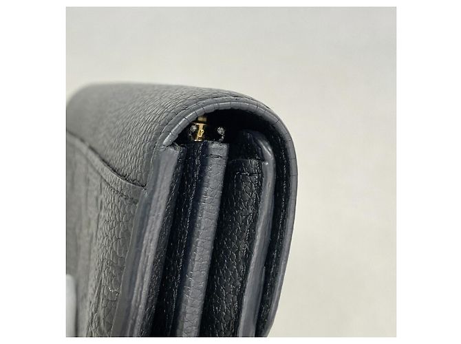 Louis Vuitton Monogram Empreinte Portefeuille Sarah Long Wallet Schwarz - Ansicht 6