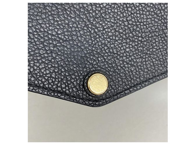 Louis Vuitton Monogram Empreinte Portefeuille Sarah Long Wallet Schwarz - Ansicht 9