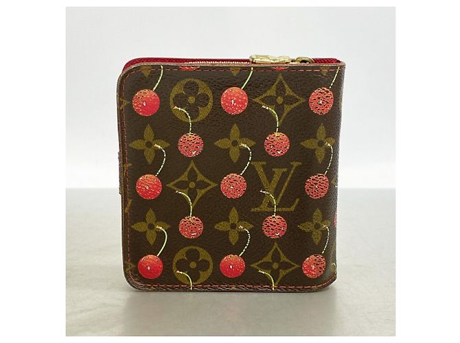Cartera Louis Vuitton Monogram Cherry Castaño Roja - vista 10