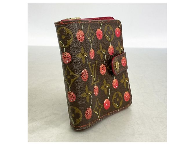Cartera Louis Vuitton Monogram Cherry Castaño Roja - vista 2
