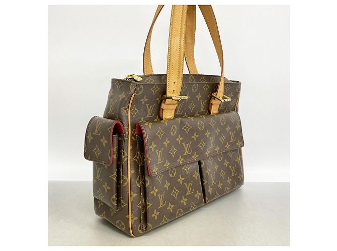 Borsa a tracolla Louis Vuitton Monogram Multiplicité Marrone - vista 2