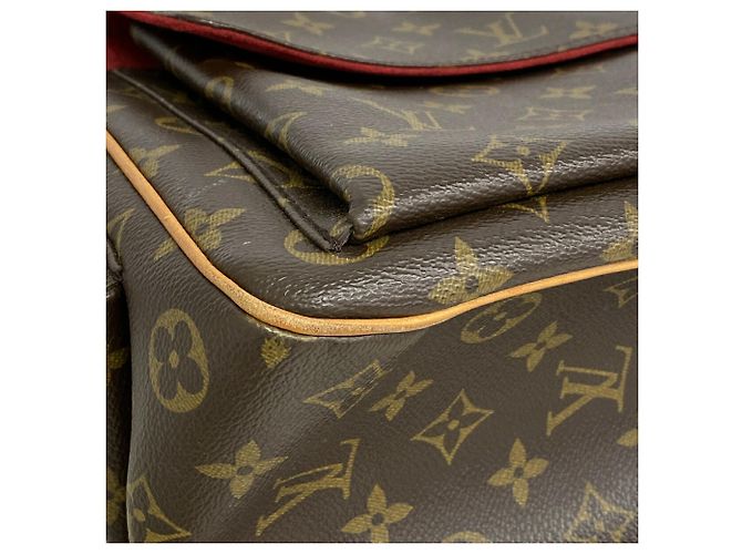 Borsa a tracolla Louis Vuitton Monogram Multiplicité Marrone - vista 6