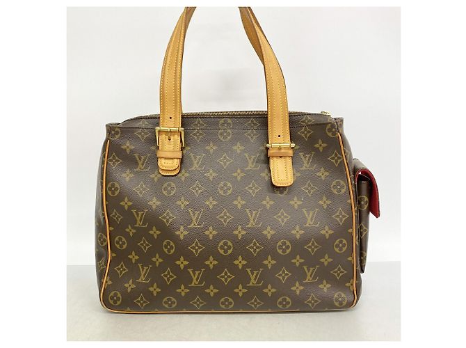 Borsa a tracolla Louis Vuitton Monogram Multiplicité Marrone - vista 9