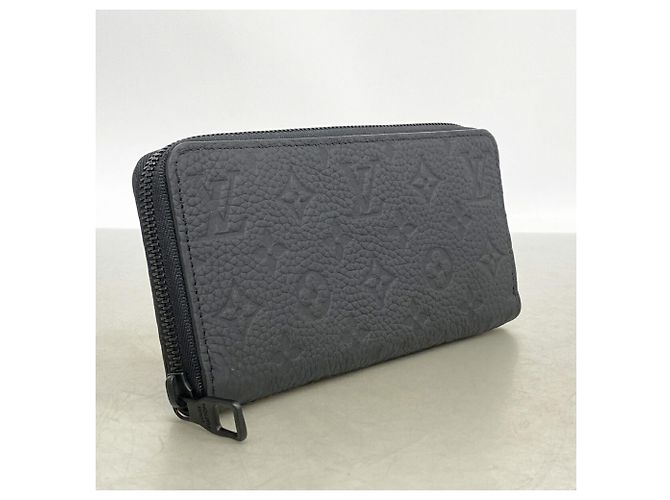 Louis Vuitton Monogram Taurillon Zippy Wallet Black - view 2