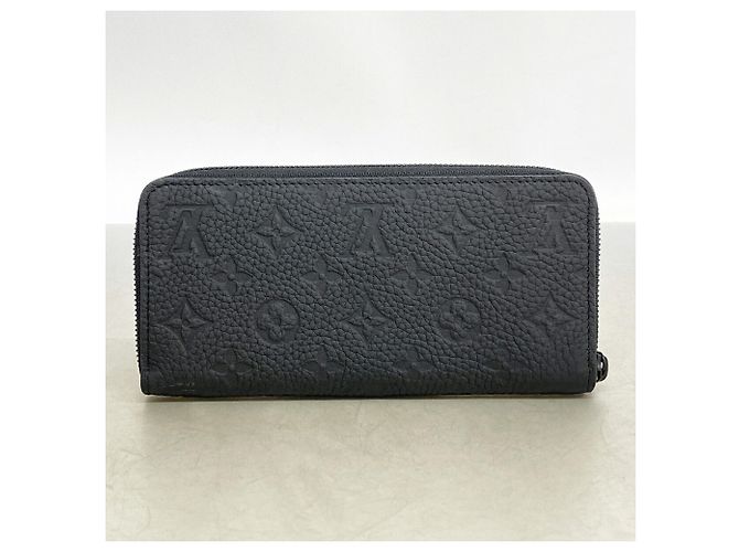 Louis Vuitton Monogram Taurillon Zippy Wallet Black - view 6