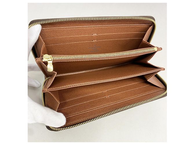 Louis Vuitton Monogram Zippy Wallet Braun - Ansicht 3