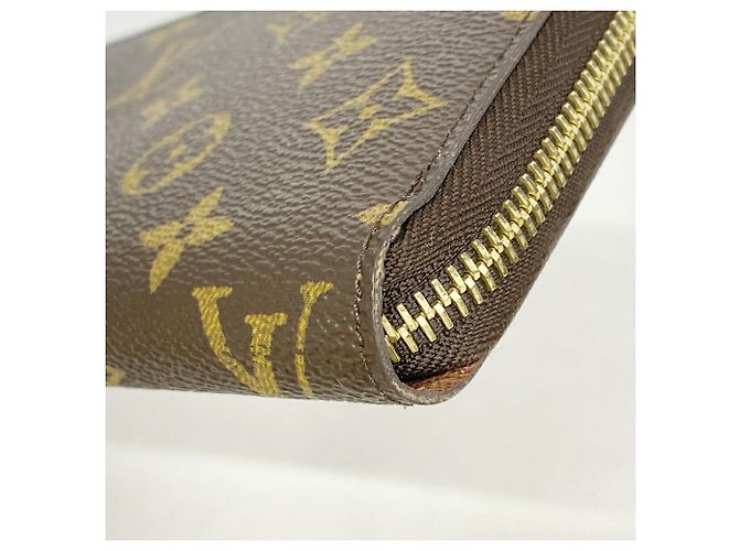 Louis Vuitton Monogram Zippy Wallet Braun - Ansicht 5