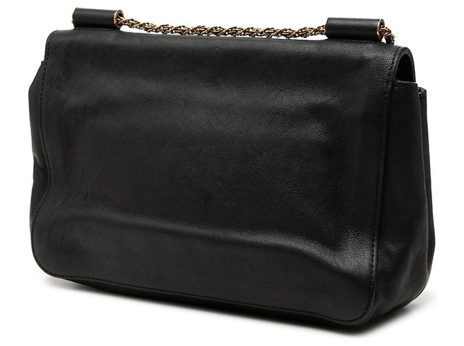 Borsa a tracolla con catena Chloé Elsie Nero - vista 2