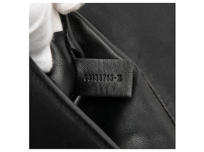 Borsa a tracolla con catena Chloé Elsie Nero - vista 6