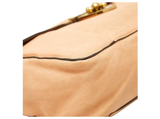 Borsa a tracolla Chloé Elsie Chain Rosso - vista 5