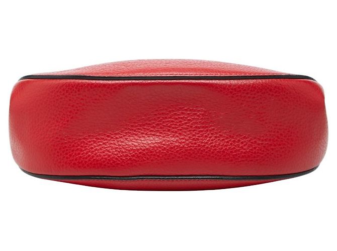 Borsa a tracolla con catena Chloé Drew in pelle rossa Rosso - vista 3