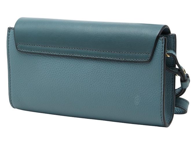 Borsa a tracolla Chloé Faye Blu - vista 2