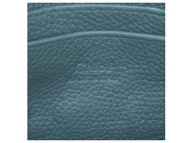 Borsa a tracolla Chloé Faye Blu - vista 7