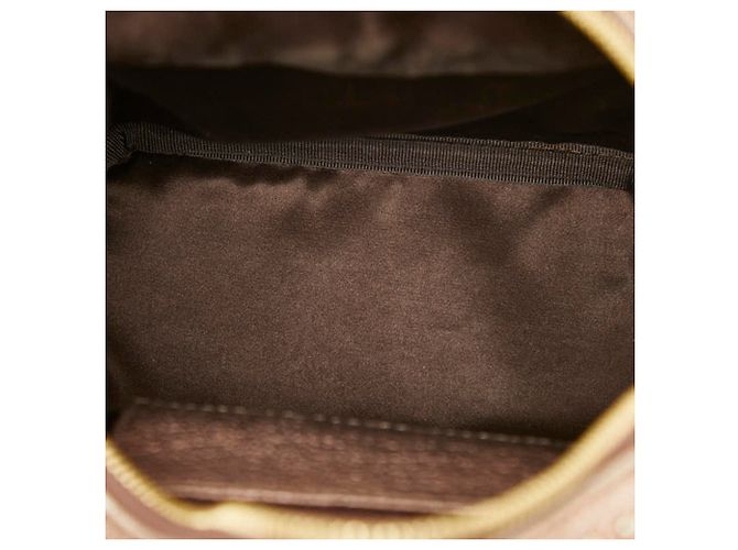 MCM Studded Backpack in Pink Leather - view 8