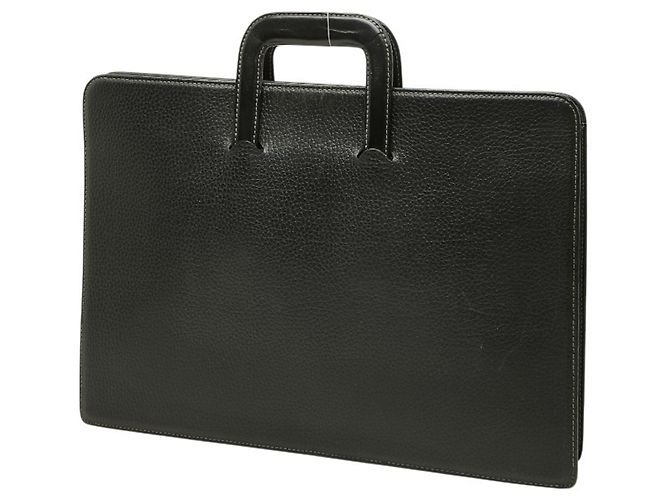 Sac d'affaires Burberry Nova Check Briefcase Noir - vue 2