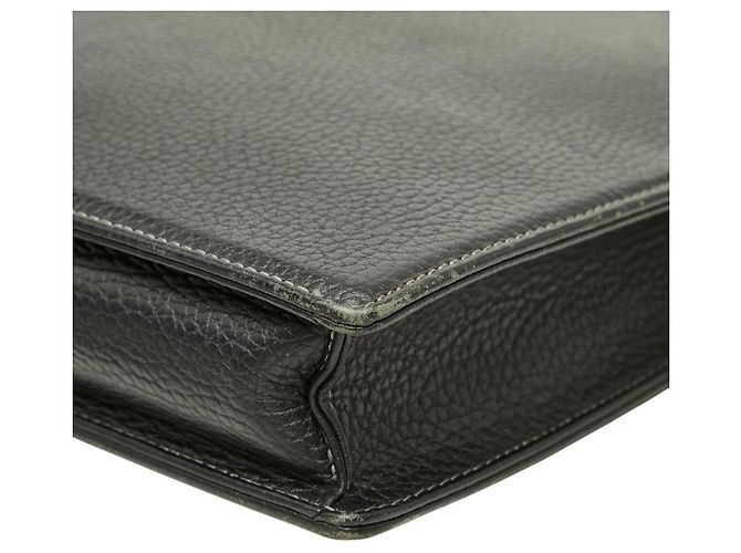 Sac d'affaires Burberry Nova Check Briefcase Noir - vue 6