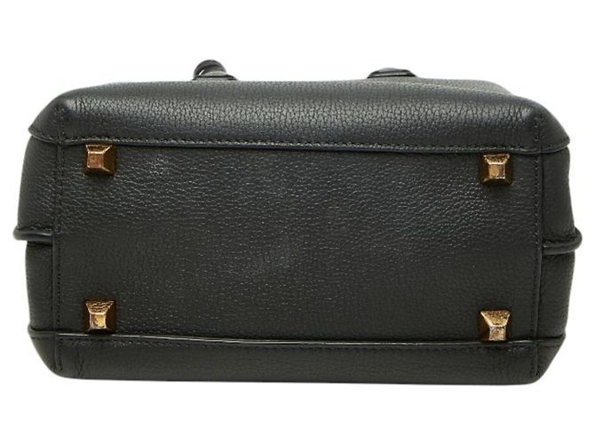 Borsa a mano e a tracolla MCM in pelle nera Nero - vista 3