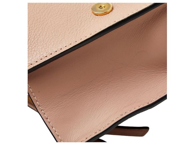 Borsa a tracolla Miu Miu Madras Rosa - vista 5