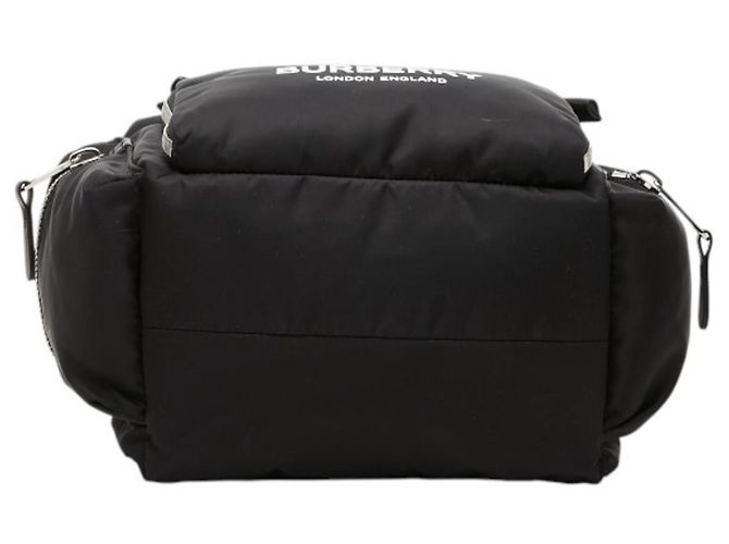 Burberry Logo Print Rucksack Schwarz - Ansicht 3