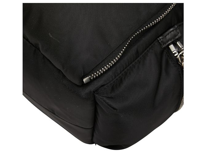 Burberry Logo Print Rucksack Schwarz - Ansicht 4