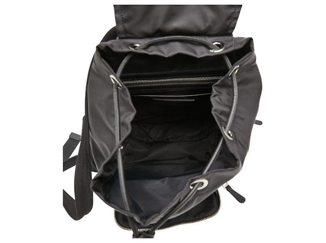 Burberry Logo Print Rucksack Schwarz - Ansicht 8