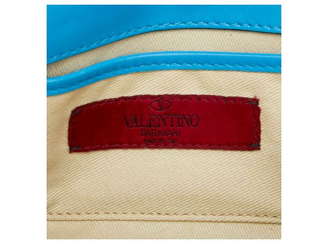 Bolso de hombro Valentino Rockstud Azul - vista 13