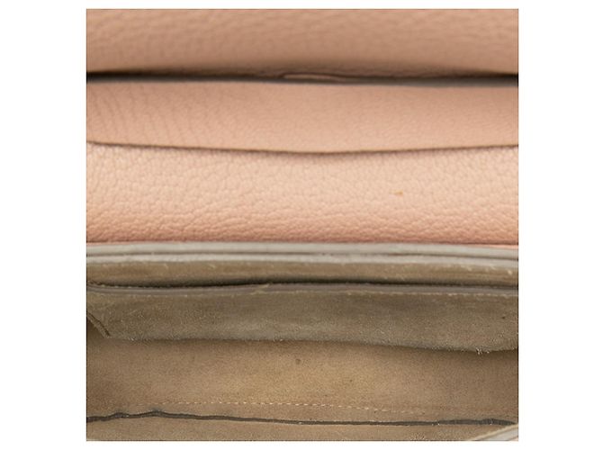 Borsa a tracolla con catena Chloé Drew Rosa - vista 4