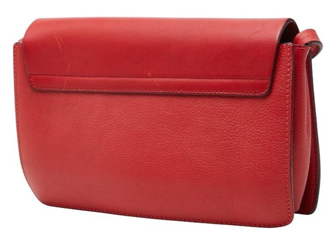 Borsa a tracolla Chloé Faye Rosso - vista 2