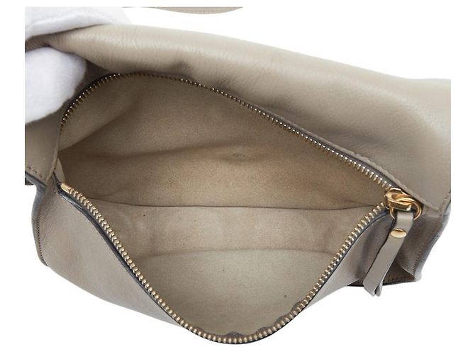 Bolso Bandolera Chloé Gris - vista 8