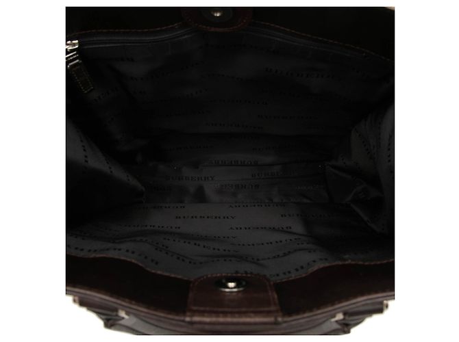 Saco Tote Burberry Nova Check Marrom - vista 4