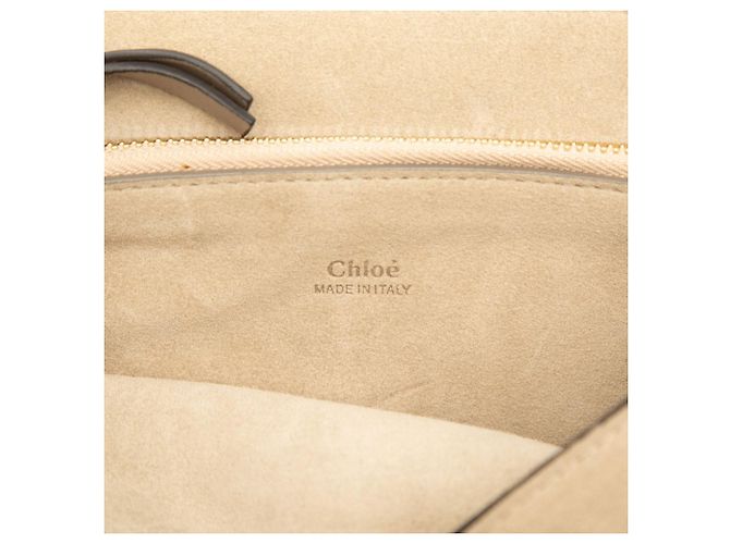 Borsa a tracolla Chloé Faye Grigio - vista 5