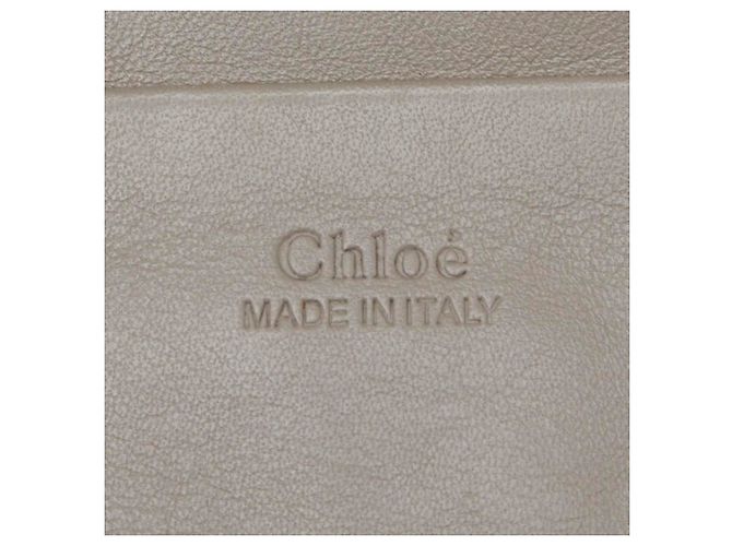 Borsa a tracolla Chloé Faye Mini Grigio - vista 8