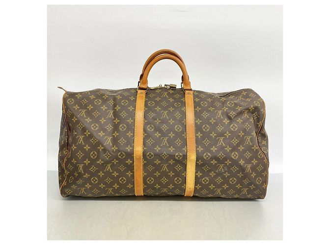 Louis Vuitton Boston Monogram Keepall 60 Braun - Ansicht 11