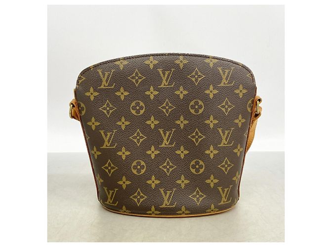 Louis Vuitton Monogram Druot Schultertasche Braun - Ansicht 10