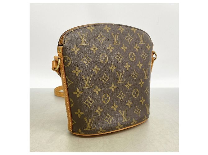 Louis Vuitton Monogram Druot Schultertasche Braun - Ansicht 2
