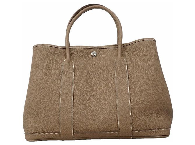 Hermès Hermes Garden PM Tote Bag in Etoupe Gray Taupe - Ansicht 6