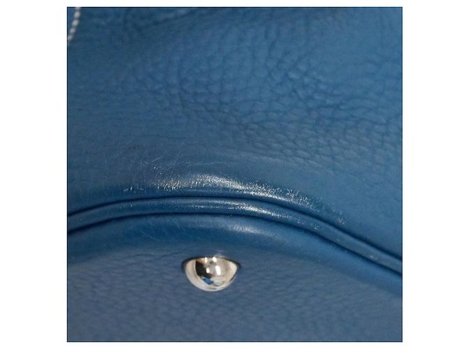Hermès Hermes Bolide 35 Handtasche Blau - Ansicht 6