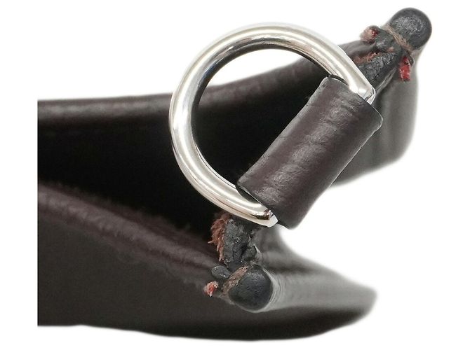 Hermès Borsa a tracolla Hermes Evelyne TPM Marrone - vista 6