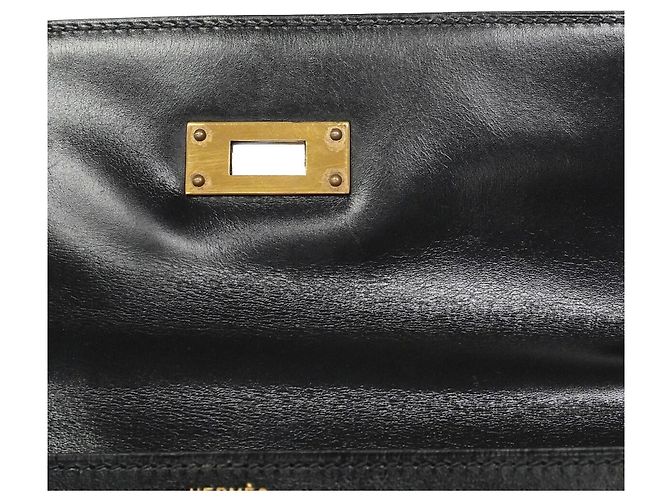 Hermès Hermes Kelly 32 Handtasche Schwarz - Ansicht 10
