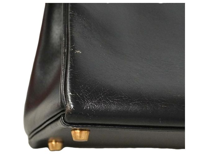 Hermès Hermes Kelly 32 Handtasche Schwarz - Ansicht 6