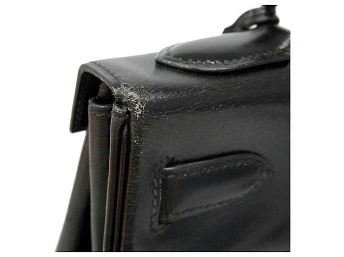 Hermès Hermes Kelly 32 Handtasche Schwarz - Ansicht 7
