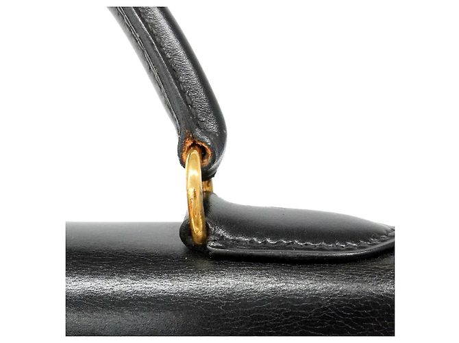 Hermès Hermes Kelly 32 Handtasche Schwarz - Ansicht 8