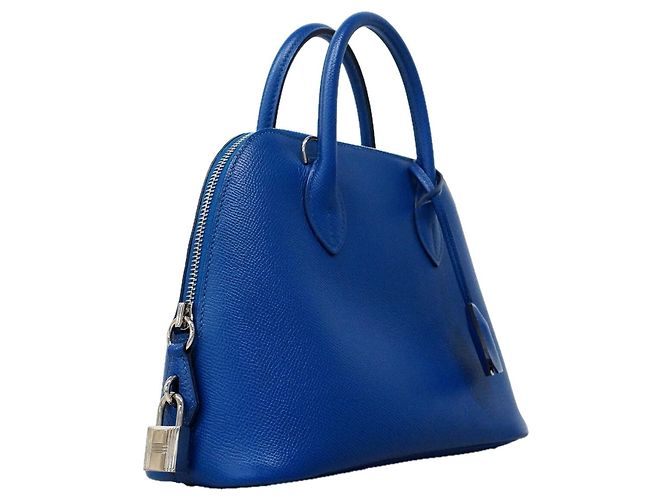 Hermès Borsa Hermes Bolide 1923 25 Blu - vista 2
