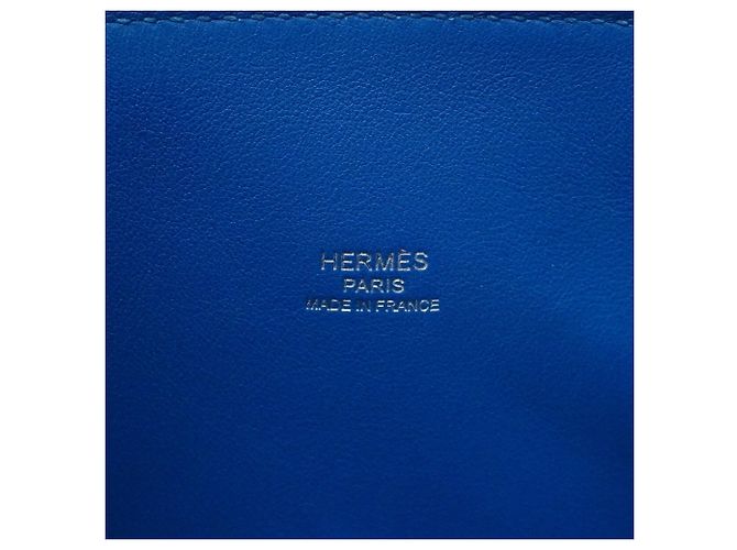 Hermès Borsa Hermes Bolide 1923 25 Blu - vista 5