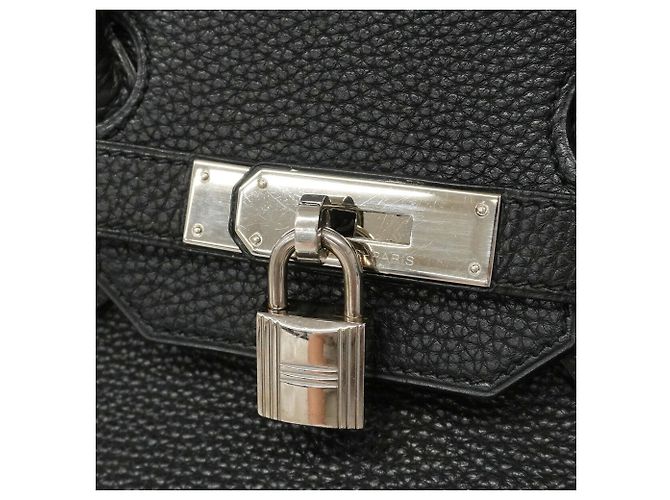 Hermès Hermes Birkin 35 Togo Black Handtasche Schwarz - Ansicht 11