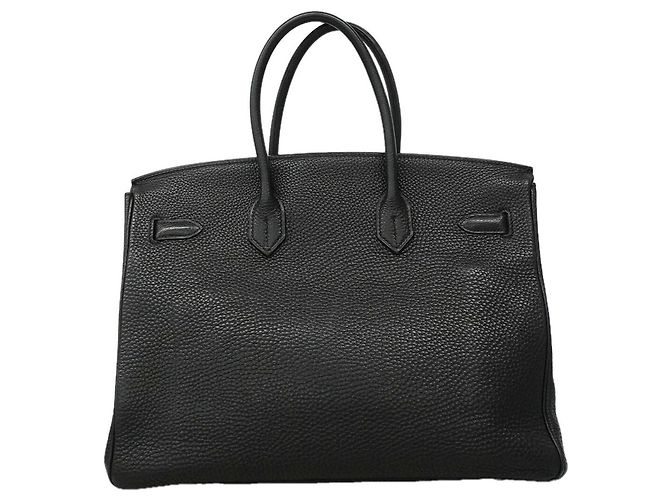 Hermès Hermes Birkin 35 Togo Black Handtasche Schwarz - Ansicht 12