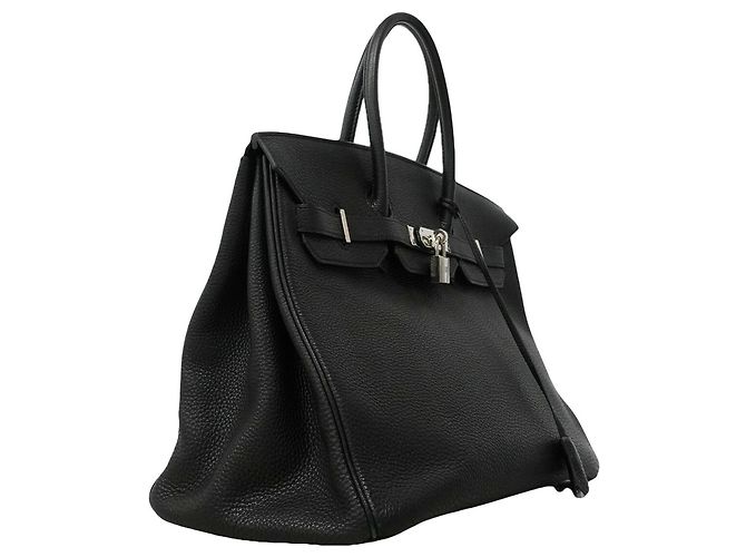 Hermès Hermes Birkin 35 Togo Black Handtasche Schwarz - Ansicht 2