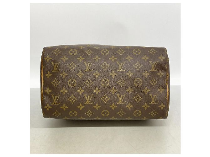 Bolso Louis Vuitton Monogram Speedy 30 Castaño - vista 3