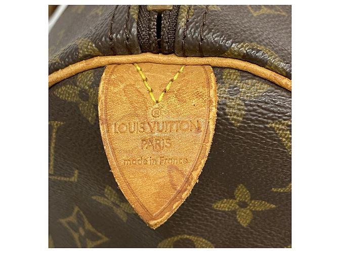 Bolso Louis Vuitton Monogram Speedy 30 Castaño - vista 5